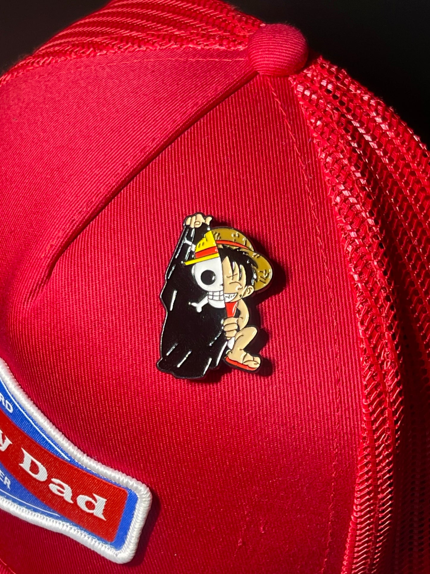 LUFFY FLAG PIN