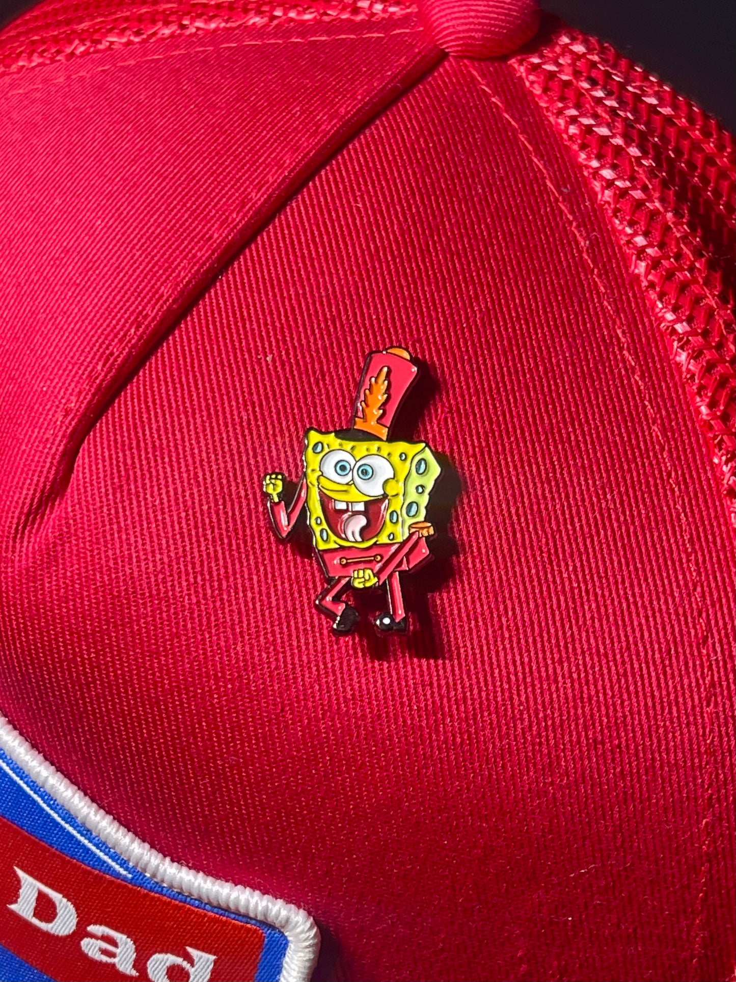 SPNGBOB BAND PIN