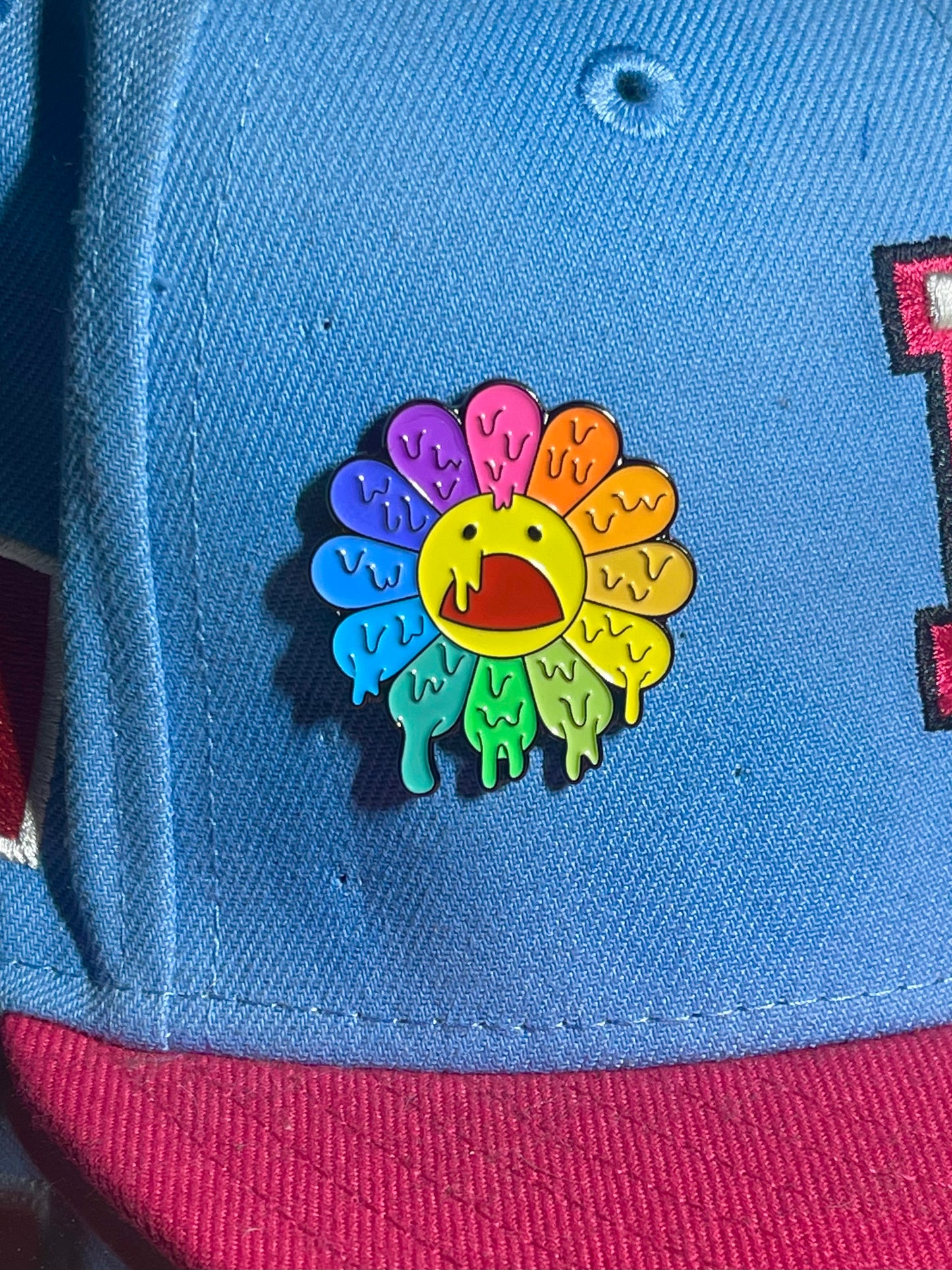 DRIPPY FLOWER PIN