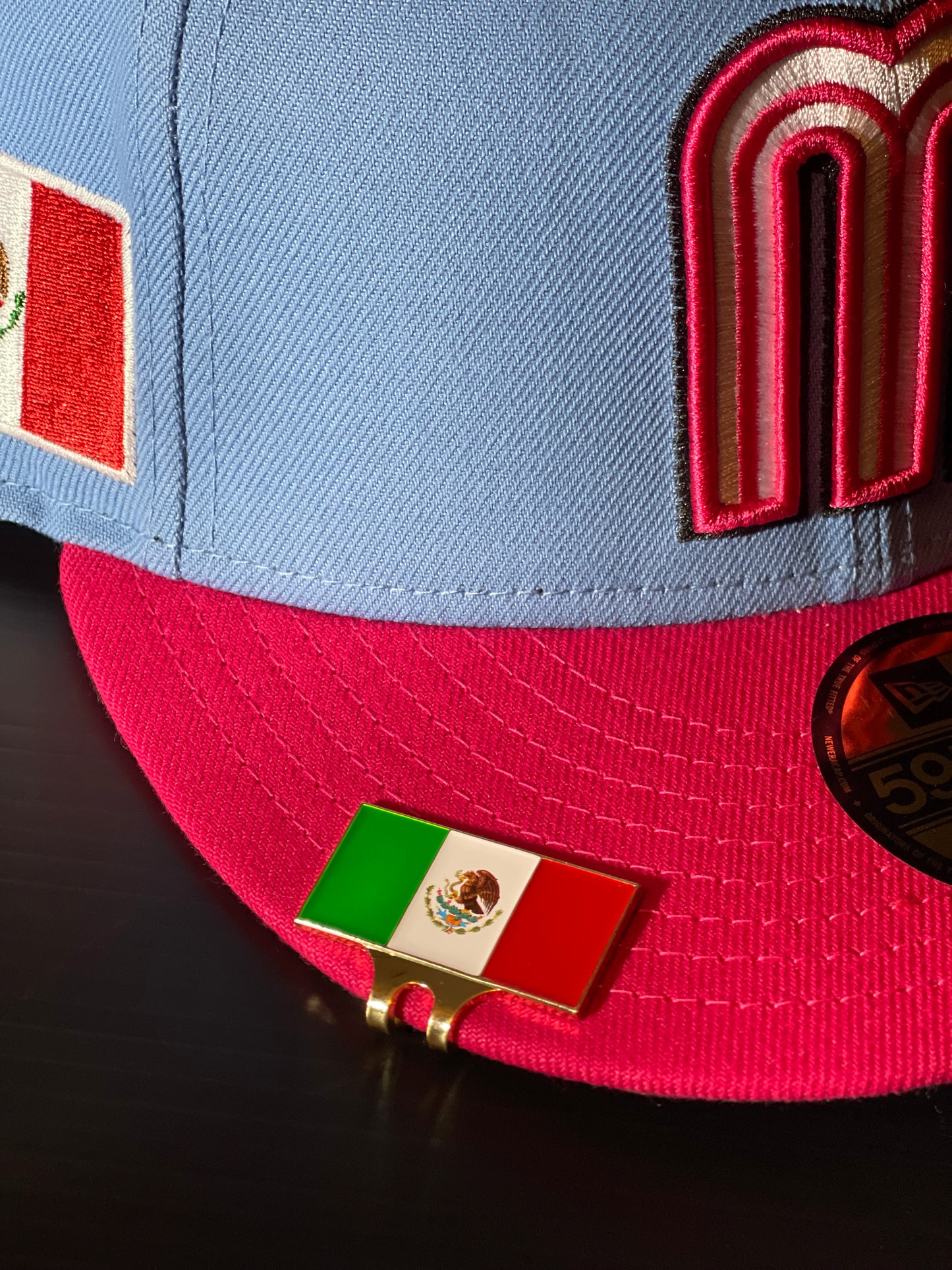 MEXICAN FLAG HAT CLIP