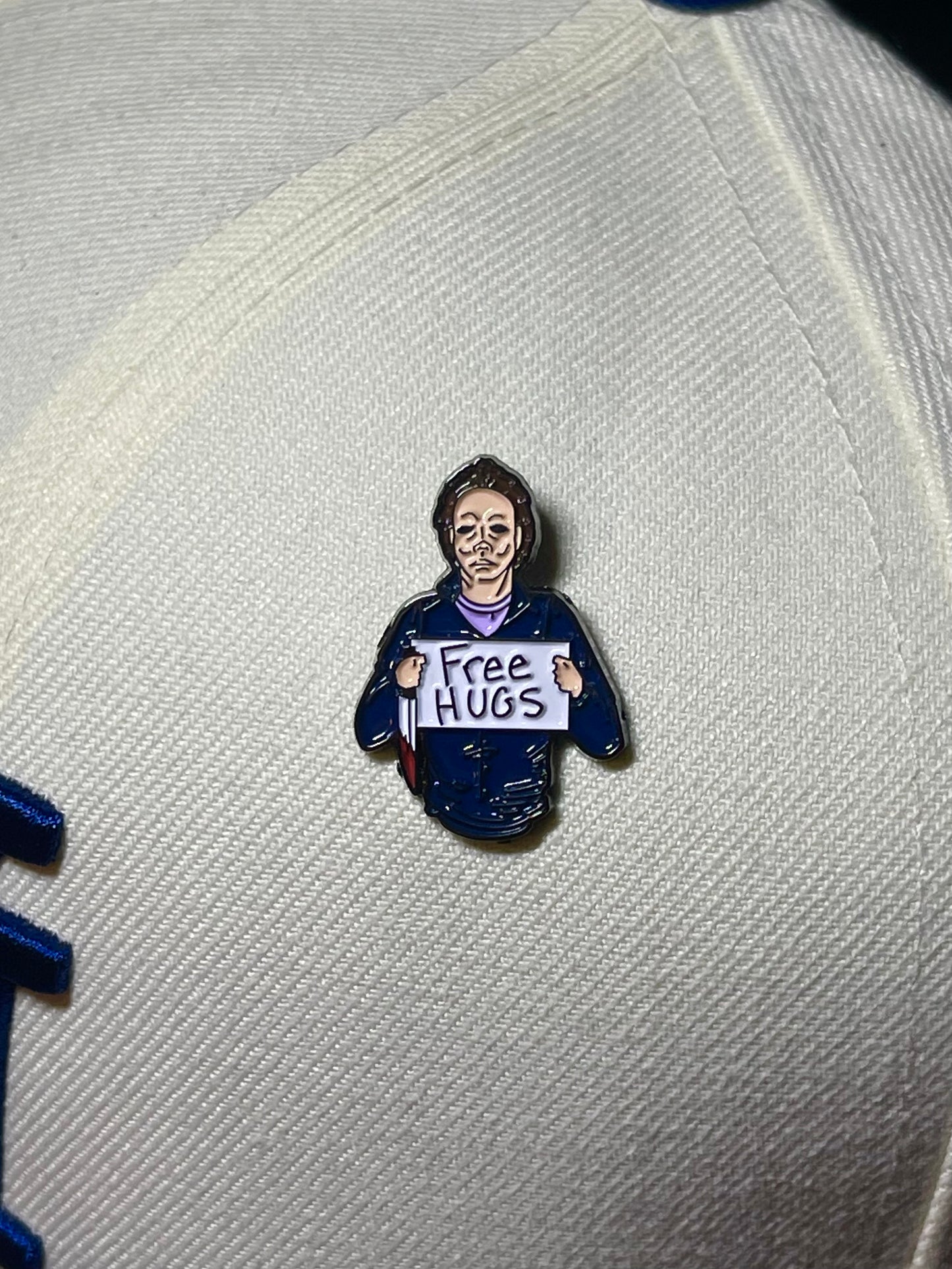 MICHAEL HUGS PIN