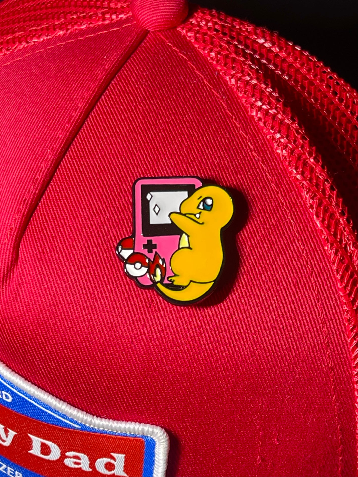 CHRMNDR GAME PIN
