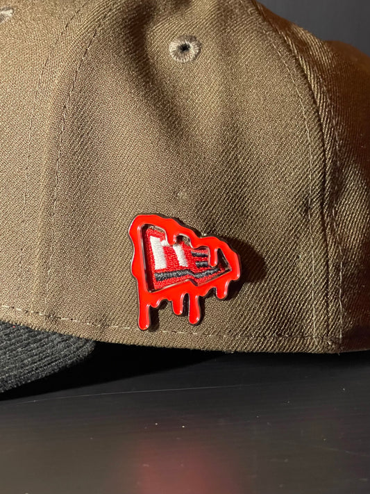 DRIPPY RED FRAME PIN