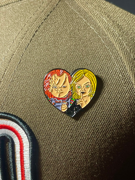 CHUCKY HEART PIN